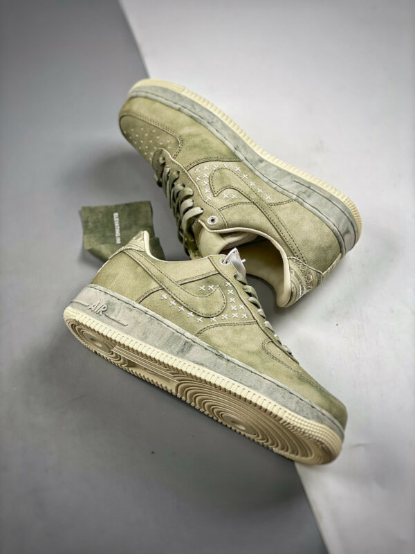 Nike Air Force 1 Low NAI-KE Olive Sail DV4246-333 For Sale