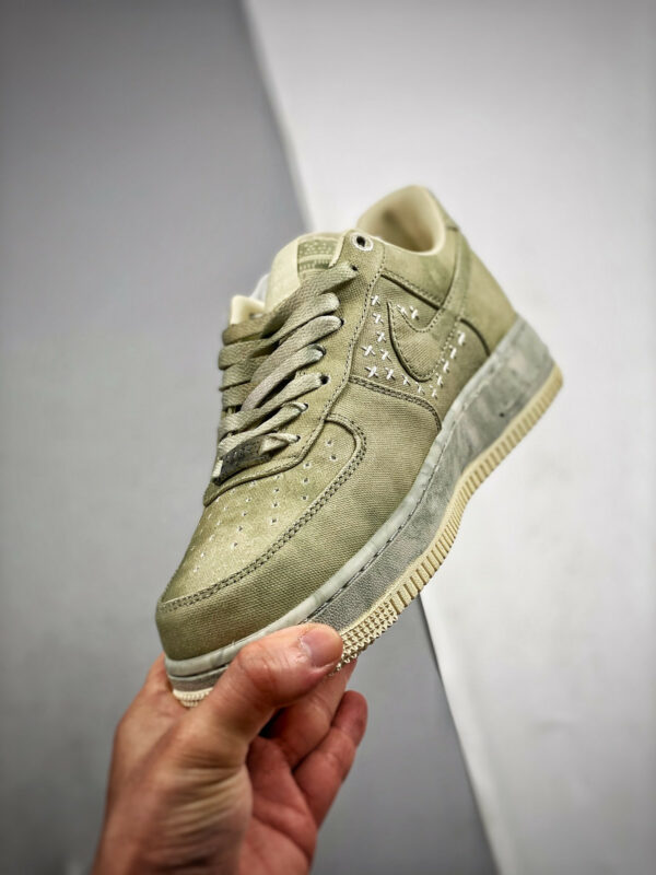 Nike Air Force 1 Low NAI-KE Olive Sail DV4246-333 For Sale