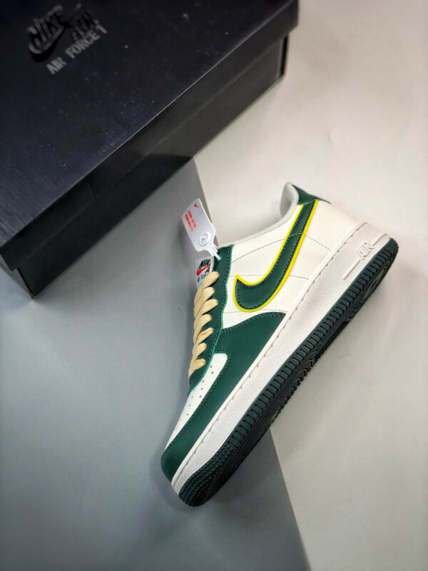 Nike Air Force 1 Low Sail Noble Green-Opti Yellow FD0341-133 For Sale