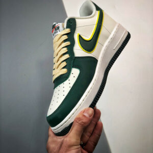 Nike Air Force 1 Low Sail Noble Green-Opti Yellow FD0341-133 For Sale