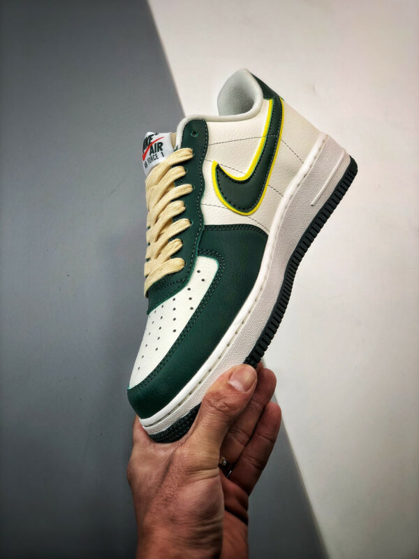 Nike Air Force 1 Low Sail Noble Green-Opti Yellow FD0341-133 For Sale