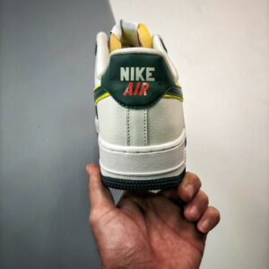 Nike Air Force 1 Low Sail Noble Green-Opti Yellow FD0341-133 For Sale