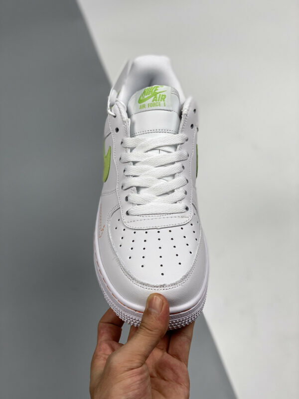 Nike Air Force 1 Low White Bright Crimson-Light Photo Blue-Lime Ice For Sale