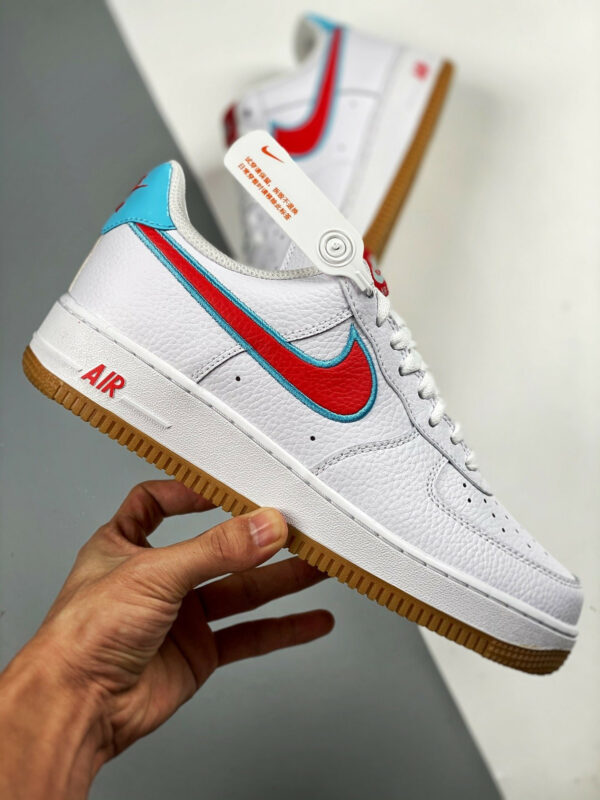 Nike Air Force 1 Low White Chile Red-Glacier Ice For Sale