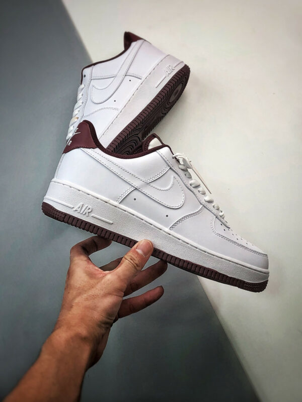 Nike Air Force 1 Low White Dark Beetroot DH7561-106 For Sale