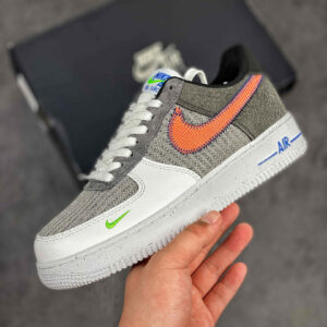 Nike Air Force 1 Low White Sport Red-Grey-Electric Green For Sale