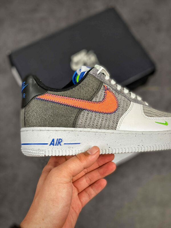 Nike Air Force 1 Low White Sport Red-Grey-Electric Green For Sale