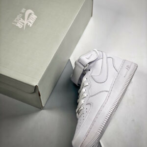 Nike Air Force 1 Mid White White 315123-111 For Sale