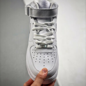 Nike Air Force 1 Mid White White 315123-111 For Sale