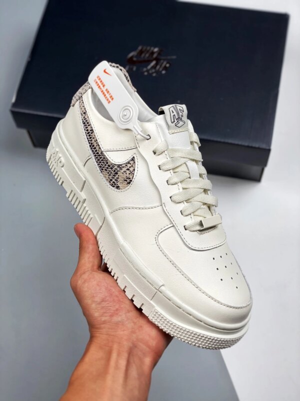 Nike Air Force 1 Pixel SE Snakeskin Sail Desert Sand For Sale