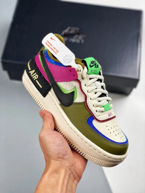 Nike Air Force 1 Shadow Cactus Flower Olive Flak For Sale