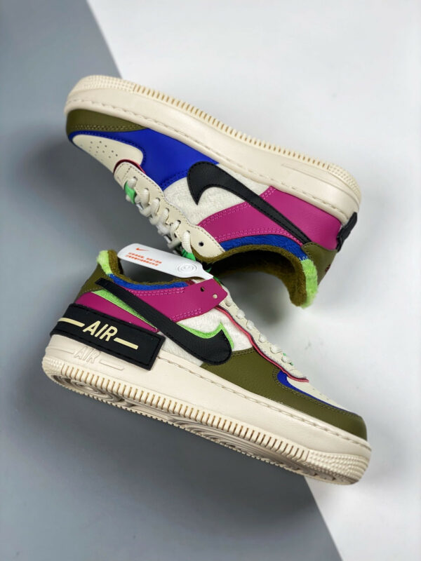 Nike Air Force 1 Shadow Cactus Flower Olive Flak For Sale