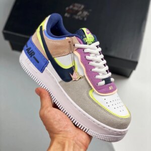 Nike Air Force 1 Shadow Photon Dust Royal Pulse-Barely Volt For Sale