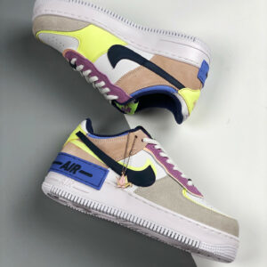 Nike Air Force 1 Shadow Photon Dust Royal Pulse-Barely Volt For Sale