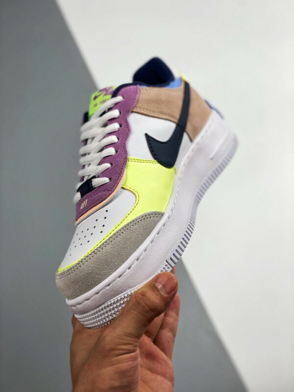 Nike Air Force 1 Shadow Photon Dust Royal Pulse-Barely Volt For Sale