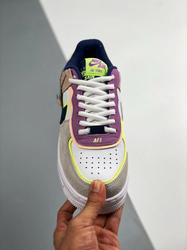 Nike Air Force 1 Shadow Photon Dust Royal Pulse-Barely Volt For Sale