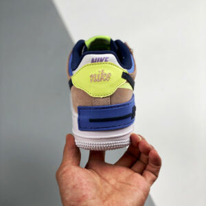 Nike Air Force 1 Shadow Photon Dust Royal Pulse-Barely Volt For Sale