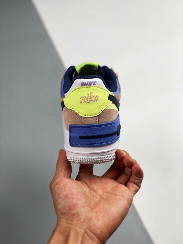 Nike Air Force 1 Shadow Photon Dust Royal Pulse-Barely Volt For Sale