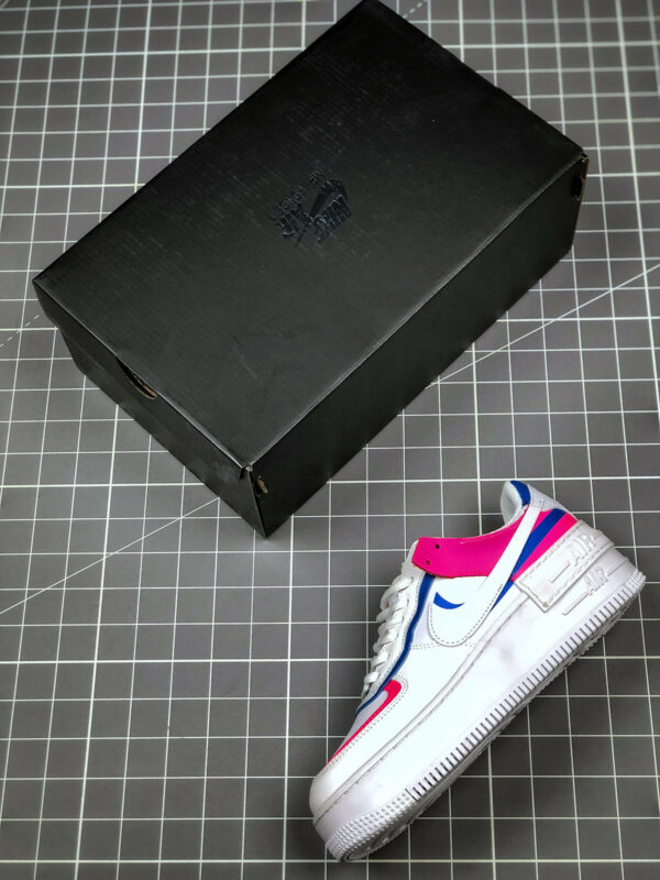 Nike Air Force 1 Shadow Pink Blue White CU3012-111 For Sale