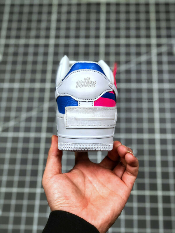 Nike Air Force 1 Shadow Pink Blue White CU3012-111 For Sale