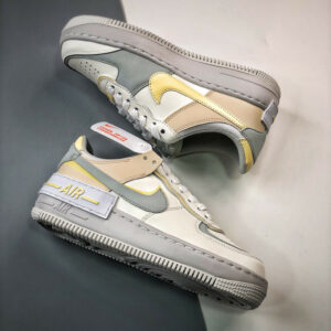 Nike Air Force 1 Shadow Sail Light Silver-Citron Tint DR7883-101 For Sale