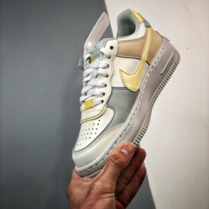 Nike Air Force 1 Shadow Sail Light Silver-Citron Tint DR7883-101 For Sale