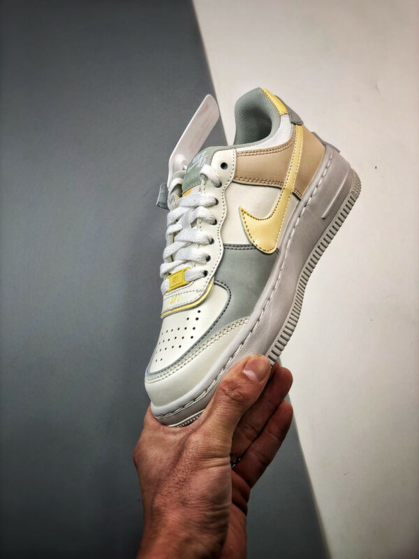 Nike Air Force 1 Shadow Sail Light Silver-Citron Tint DR7883-101 For Sale