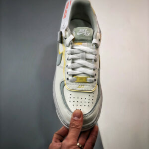 Nike Air Force 1 Shadow Sail Light Silver-Citron Tint DR7883-101 For Sale