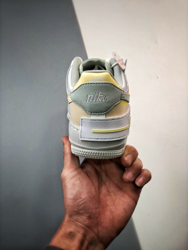 Nike Air Force 1 Shadow Sail Light Silver-Citron Tint DR7883-101 For Sale