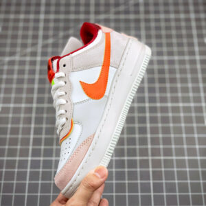 Nike Air Force 1 Shadow Team Red Orange-Orange Pearl-Volt For Sale