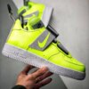 Nike Air Force 1 Utility Volt Black-White AO1531-700 For Sale