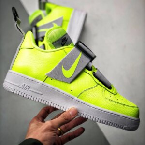 Nike Air Force 1 Utility Volt Black-White AO1531-700 For Sale