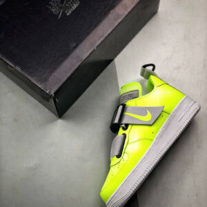 Nike Air Force 1 Utility Volt Black-White AO1531-700 For Sale