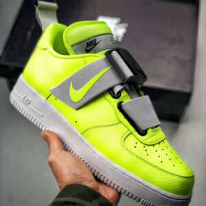 Nike Air Force 1 Utility Volt Black-White AO1531-700 For Sale