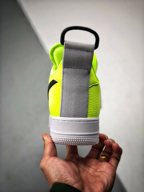 Nike Air Force 1 Utility Volt Black-White AO1531-700 For Sale