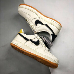 Nike Air Force 1 Vandalized Sail Black-Chrome Yellow-White For Sale