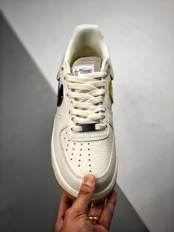 Nike Air Force 1 Vandalized Sail Black-Chrome Yellow-White For Sale