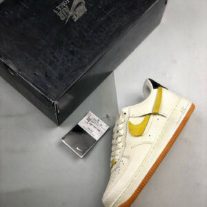 Nike Air Force 1 Vandalized Sail Black-Chrome Yellow-White For Sale