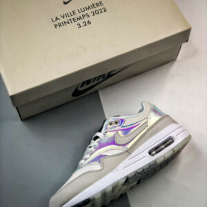 Nike Air Max 1 La Ville Lumi�re White Neutral Grey-Metallic Silver-Black For Sale