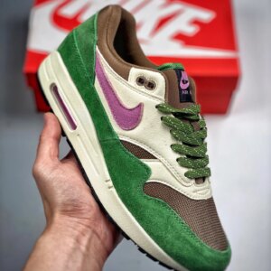 Nike Air Max 1 Treeline Light Bordeax Dark Driftwood DR9773-300 For Sale