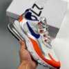 Nike Air Max 270 React Knicks White Racer Blue Flash Crimson For Sale