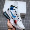 Nike Air Max 270 React White Blue Grey CT1280-101 For Sale