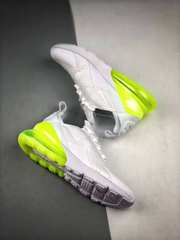 Nike Air Max 270 White Volt AH8050-104 For Sale