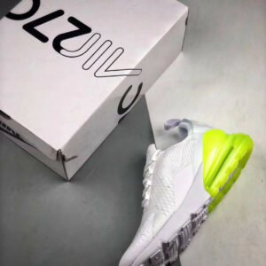 Nike Air Max 270 White Volt AH8050-104 For Sale