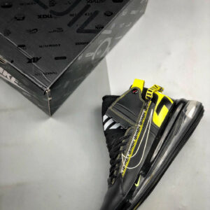 Nike Air Max 720 Saturn Black Dynamic Yellow-University Red For Sale