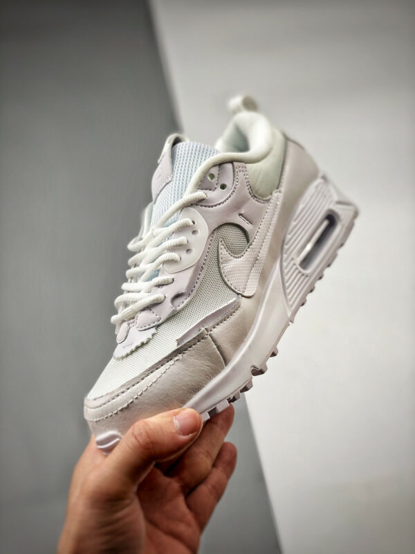 Nike Air Max 90 Futura Triple White DM9922-101 For Sale