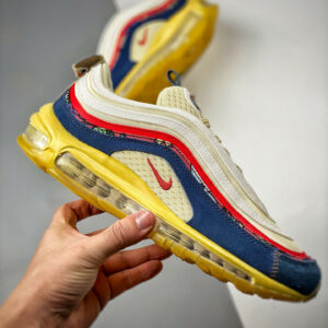 Nike Air Max 97 Coconut Milk Track Red-Fossil DV1486-162 For Sale