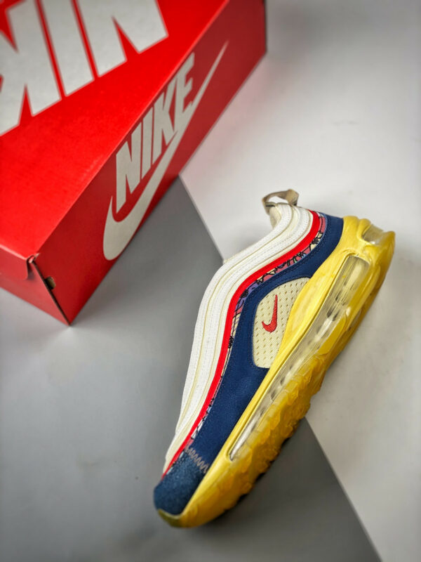 Nike Air Max 97 Coconut Milk Track Red-Fossil DV1486-162 For Sale