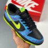 Nike Dunk Low Acid Wash Multi-ColorVolt-Black-Blue DV1694-900 For Sale