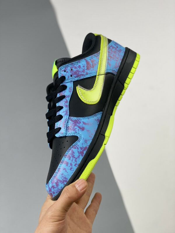 Nike Dunk Low Acid Wash Multi-ColorVolt-Black-Blue DV1694-900 For Sale